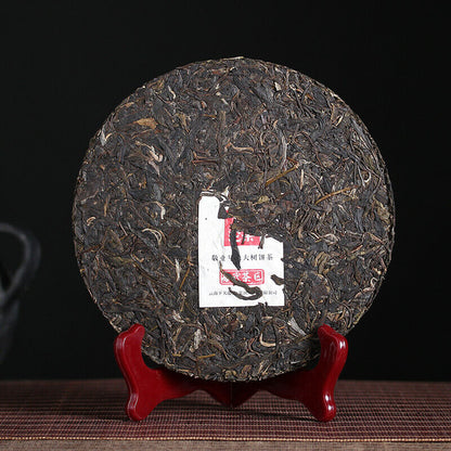 2017 Yiwu Green Big Tree XY Xiaguan Pu-erh Yunnan Pu'er Iron Tea Cake Raw 357G