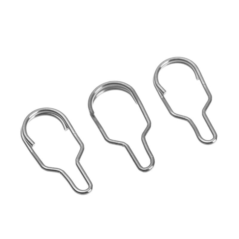 50Pcs PVA Bag Link Clip Carp Fishing Quick Change Feeder Swivel Snaps Accessory