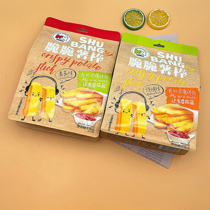 超友味脆脆薯棒138g袋膨化零食薯条追剧休闲食品解馋食品 Super Friendly Crispy Potato Bar 138g/ Bag