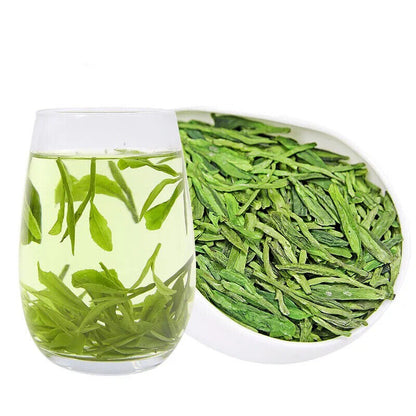 500g Chinese Longjing Green Tea Dragon Well Green Tea New Spring Organic Tea