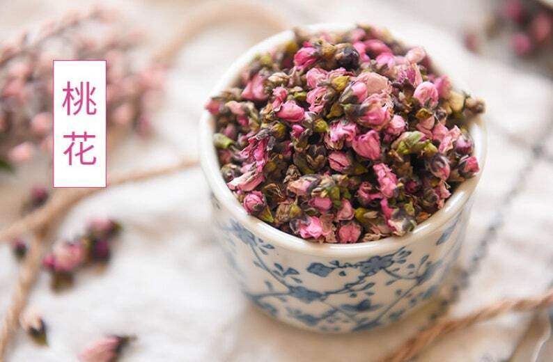 Organic Dried Peach Blossom Flower Bud Natural Floral Tea Natural Healthy Tea