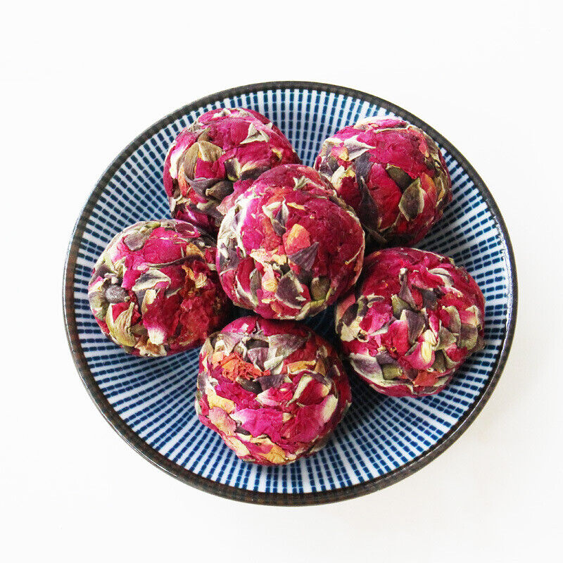 High-grade Imperial Dry Yunnan Pearl Red Rose Bud Tea * Rose Tea-