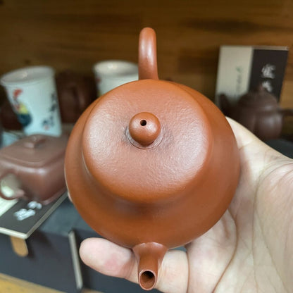 120cc chinese Yixing Handmade Zisha teapot Zhuni JunDe Gongfu Hu Tea Pot