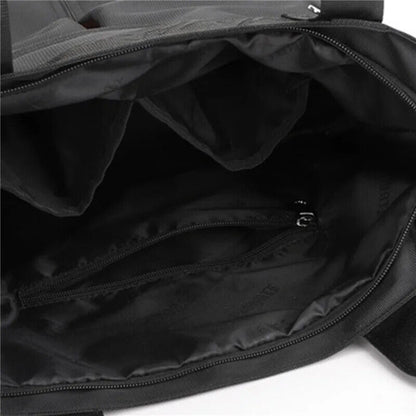 Men Shoulder Messenger Bag Material Tote Multi-function Handbag