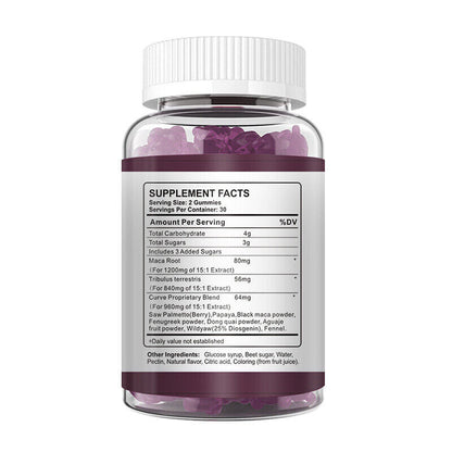 100% Natural Maca Root Plus Butt Firming BBL-Gummies for Butt Hips Enlargement