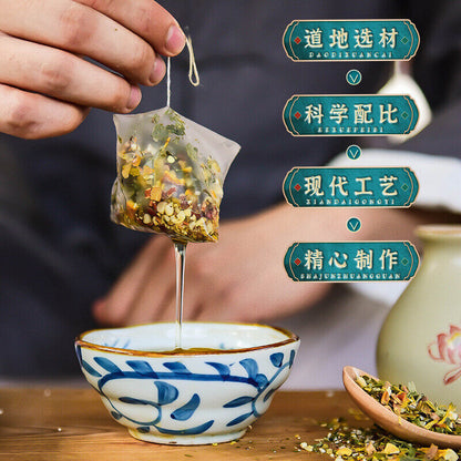 Nineteen Flavors Chinese Melancholy Trouble Tea 华佗拾遗 十九味汉方安郁 气郁体质茶 20包/盒