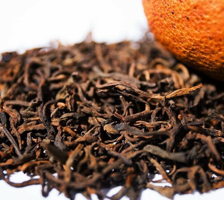 YunNan Xinhui Aged Chenpi Orange Pu'er Yunnan Pu-erh Tea Stuffed Tangerine Ripe