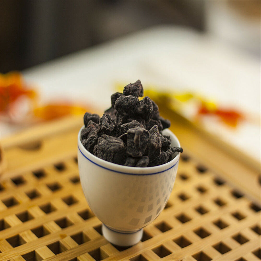 Dry Dark Smoked Plum Ebony Fruit Fruit Food Herbal Tea-