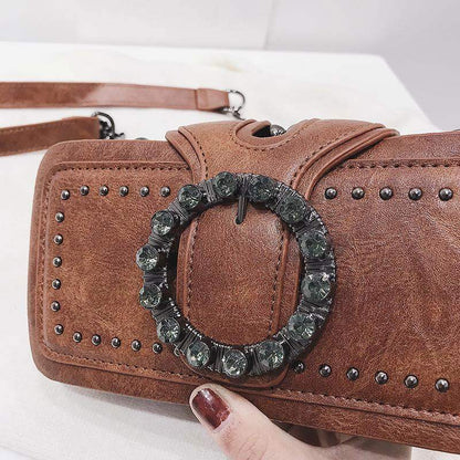 Quality Handbags Small Square Bag Messenger Bag Flap Crossbody Bag