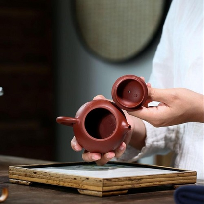 Yixing Teapot Tea Pot Filter Handmade Purple Clay Teaware Gifts Drinkware Set