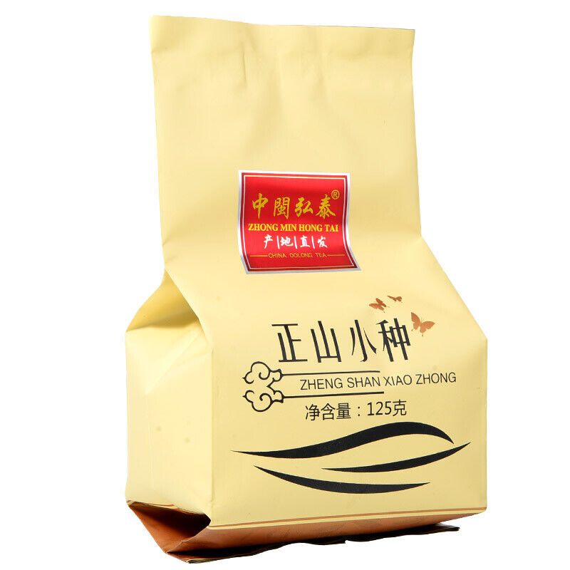 125g Black Tea Fujian Wuyi Non-Smoked Lapsang Souchong Tea High Mountain Tea