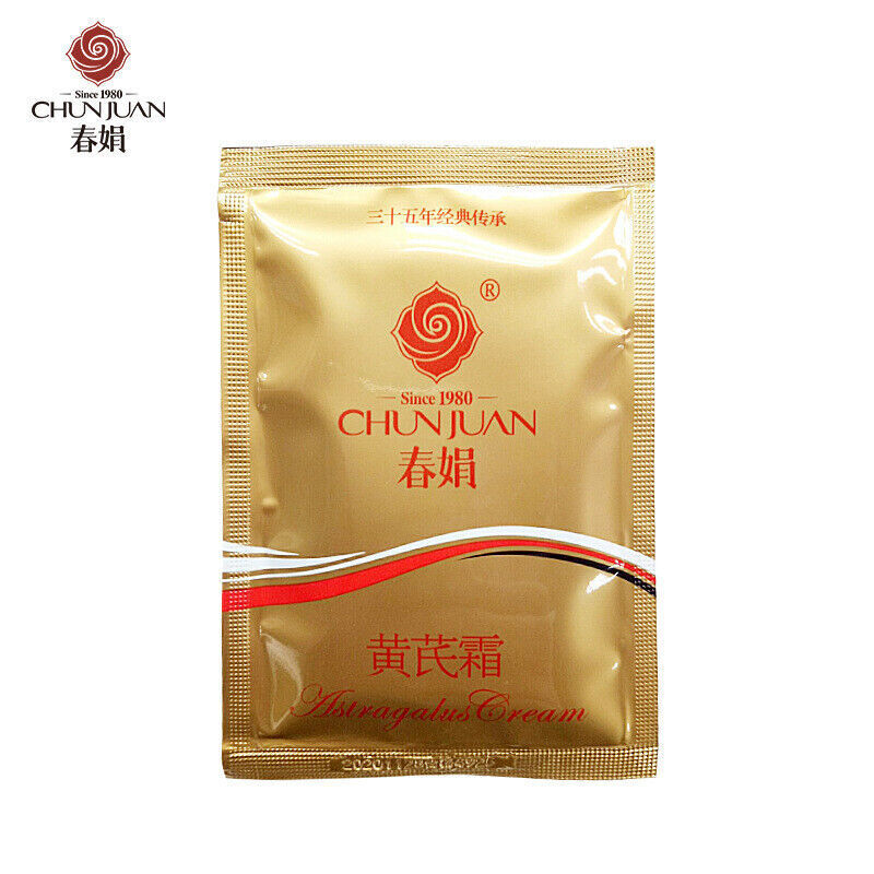 30g Chunjuan Huangqishuang Natural Astragalus Herbal Facial Cream 春娟黄芪霜面霜1~5bags