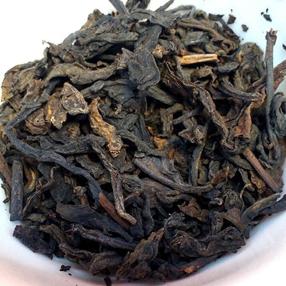 Zhongcha Liupao Dark Organic Tea Dark Tea Loose Leaf 8003 Areca Aroma 250g/8.8oz