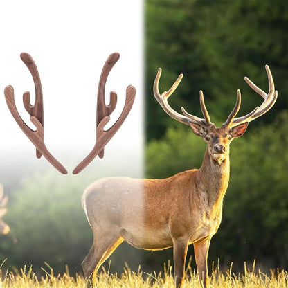 Wooden Tongs Multi-functional Deer Antler-Inspired Toasts Bread Kitchen Utensil