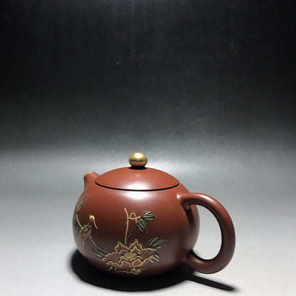 vintage chinese yixing purple clay teapot zisha ceremony teaware collection rare