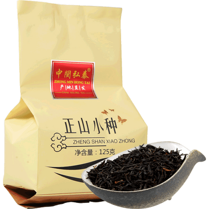 125g Black Tea Fujian Wuyi Non-Smoked Lapsang Souchong Tea High Mountain Tea