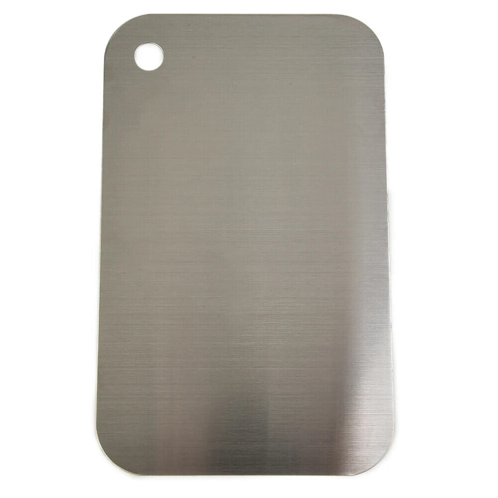 Chopping Boards 304 Stainless Steel Double Sided Thick Heavy Duty Cutting Blocks