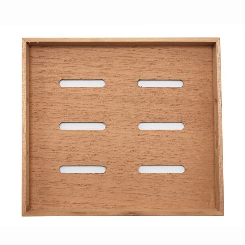 Cedar Humidor Trays Wooden Portable Holder Smoking Accessories Tools 25x22x3.3cm