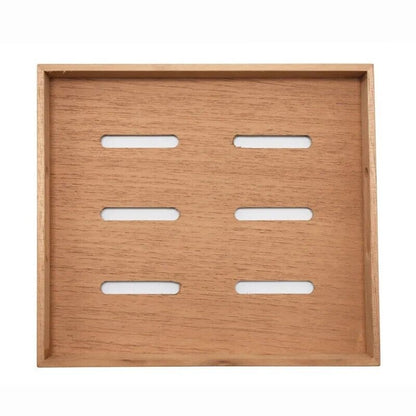 Cedar Humidor Trays Wooden Portable Holder Smoking Accessories Tools 25x22x3.3cm