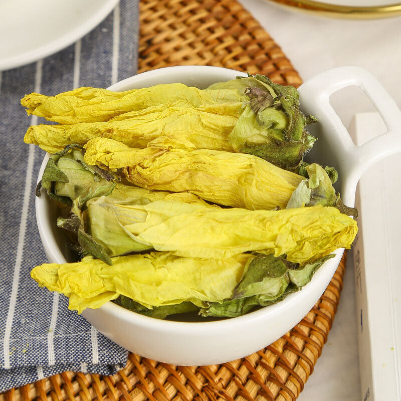 Okra Flower Tea Bulk Dried Okra Flowers 500g
