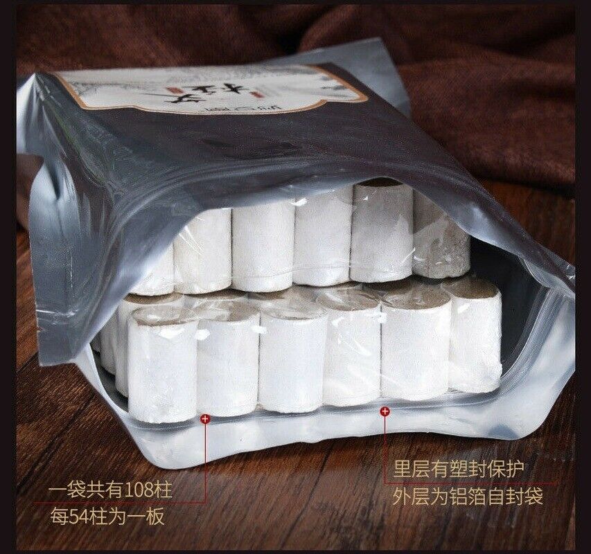 108pcs/bag 5Year Moxa Cone Roll Stick Moxibustion Health Care Moisture-proof Bag