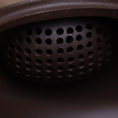 Xishi Pot Real Yixing Zisha Purple Clay Tea Pot Marked Ball Shaped Infuser Holes