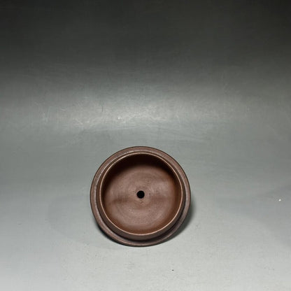 vintage chinese yixing purple clay teapot zisha ceremony carving Collectible art