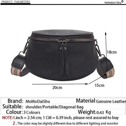 2022 New Bag Genuine Leather Crossbody Bags Women Shoulder Female Handbags