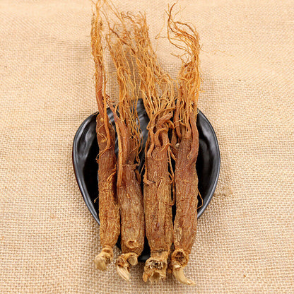 Chinese herbal medicine, about 6 years dry Panax Korean Red Ginseng Root-