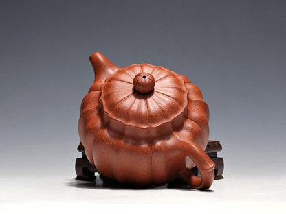 290cc chinese Yixing Handmade Zisha Jiangpo clay Teapot Jinwen DezhongHu Tea Pot