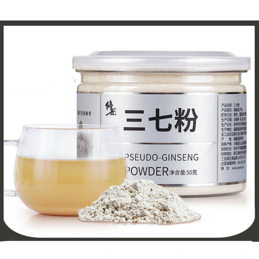 Herbal Tea Xiuzheng Can Sanqi Powder Health Care 50g China Notoginseng-