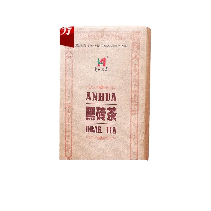 1kg Hunan Anhua black tea black brick tea old original leaf black brick tea