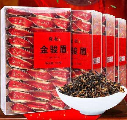 WuYi Jin Jun Mei Silver Grade Eyebrow Lapsang Souchong Black Tea Yin Jun Me