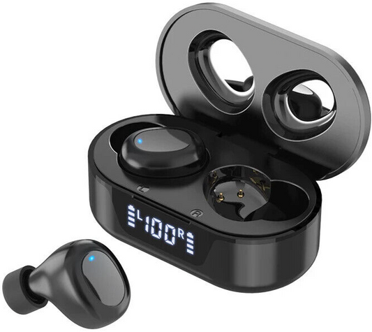Bluetooth Headset 5.0 TWS Wireless Earphone Earbuds Headphone Noise Cancellation