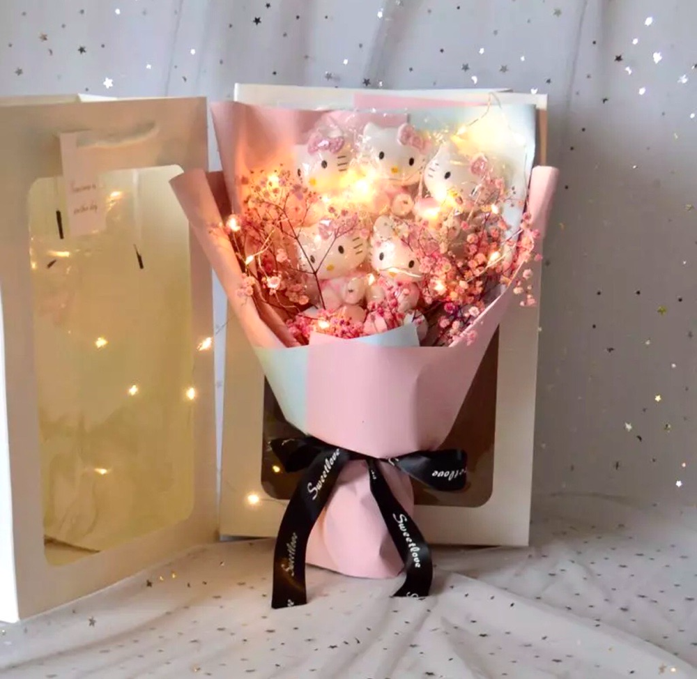 Baby Pink Hello Kitty Bouquet - Sanrio Bouquet