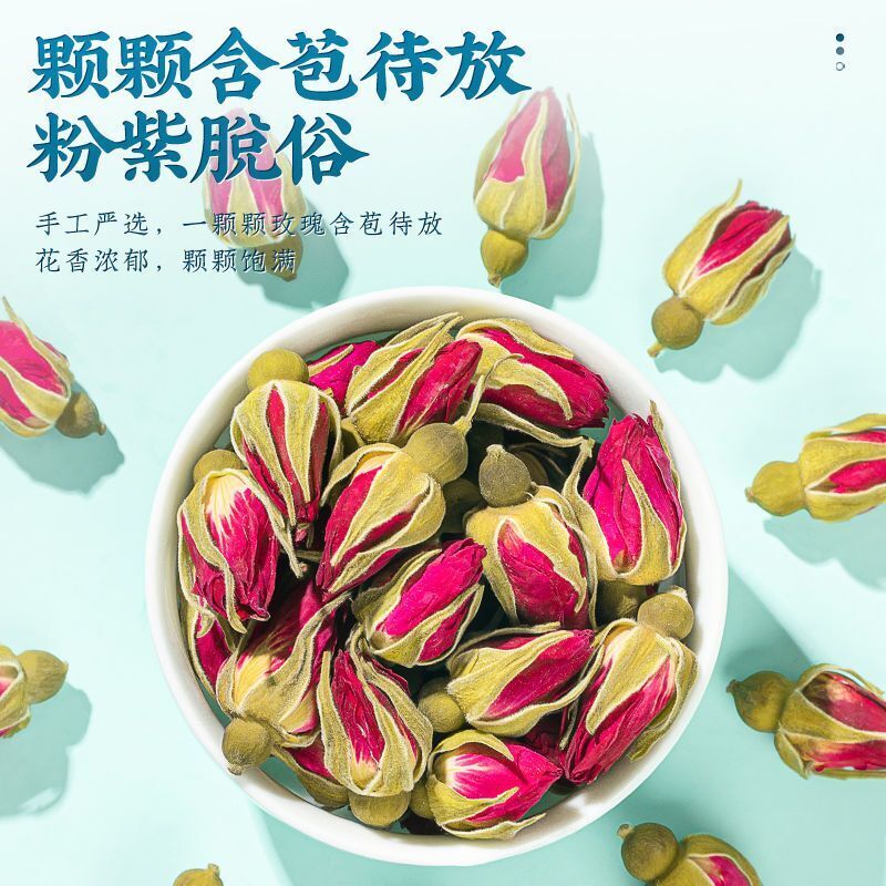 Rose Tea 250g Pingyin Rose Sulfur-Free Large Red Rose Dried Rose Health Care