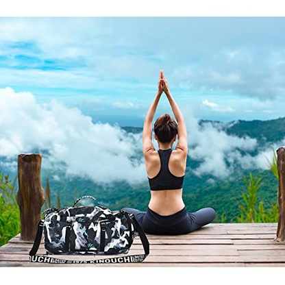 Multipurpose Travel Backpack Duffle Bag, Casual Daypack Sports Gym green