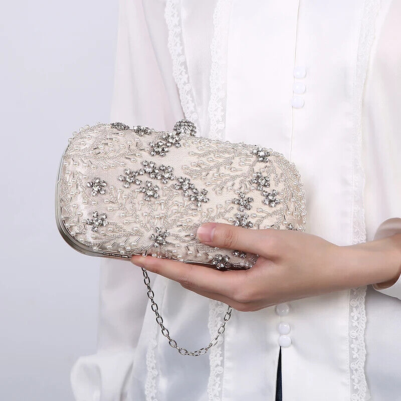 Bag Crystal Pearl Handbag Evening Bag Wedding Bag Bridal Shoulder Bag