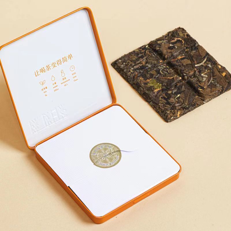 Fuding Tangerine Peel White Tea Brick Shoumei White Tea White Tea Health Care