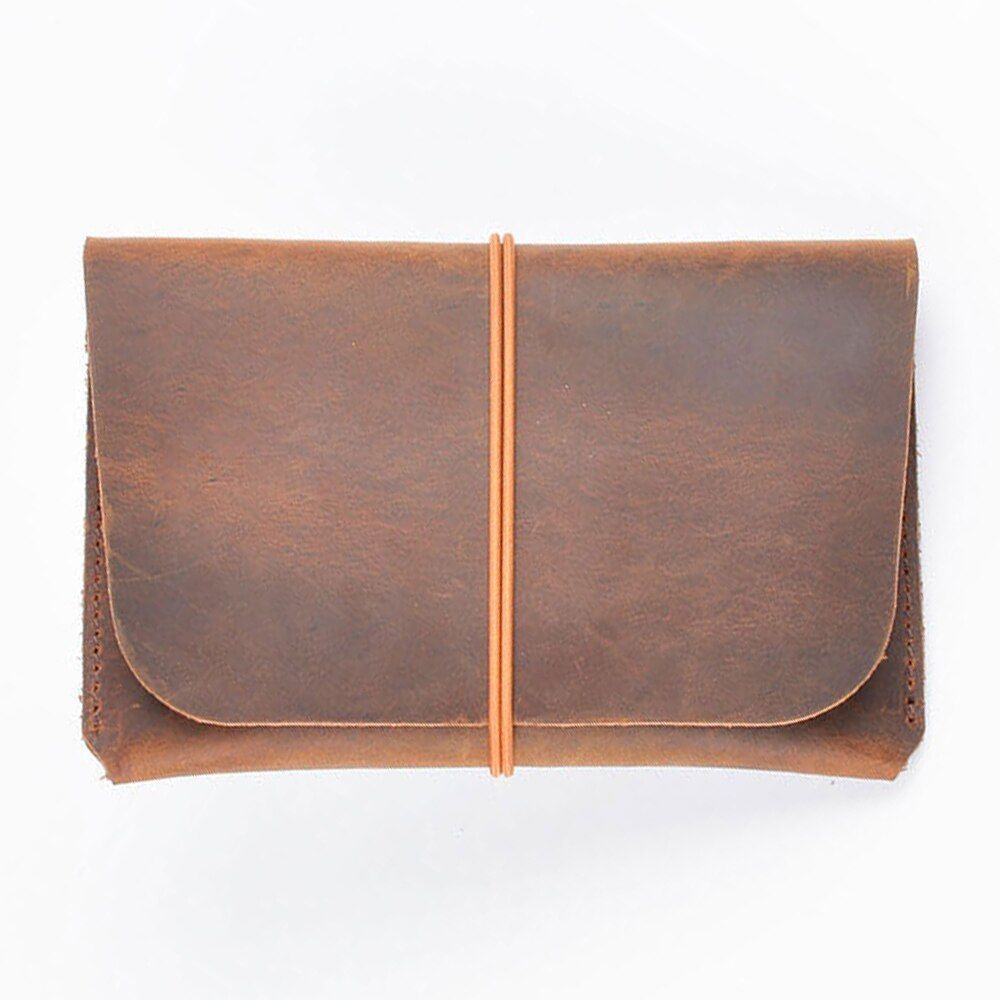 Passport Holders Cover Retro Credit ID Card Wallet 10.5x15cm Crazy Horse Leather