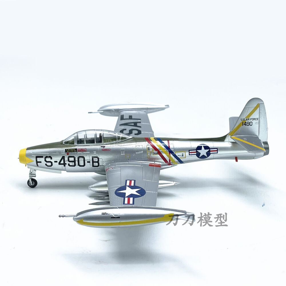 1:72 Us F-84e Jet Fighter F84 Aircraft Model Display Collection