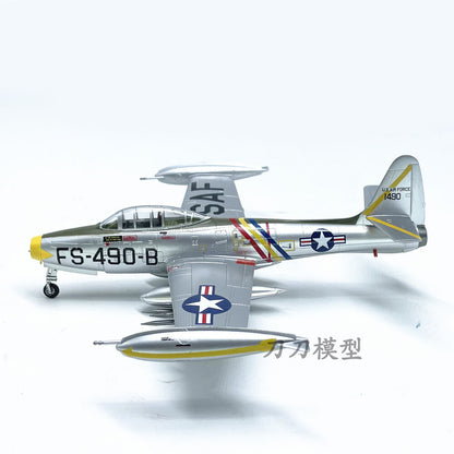 1:72 Us F-84e Jet Fighter F84 Aircraft Model Display Collection