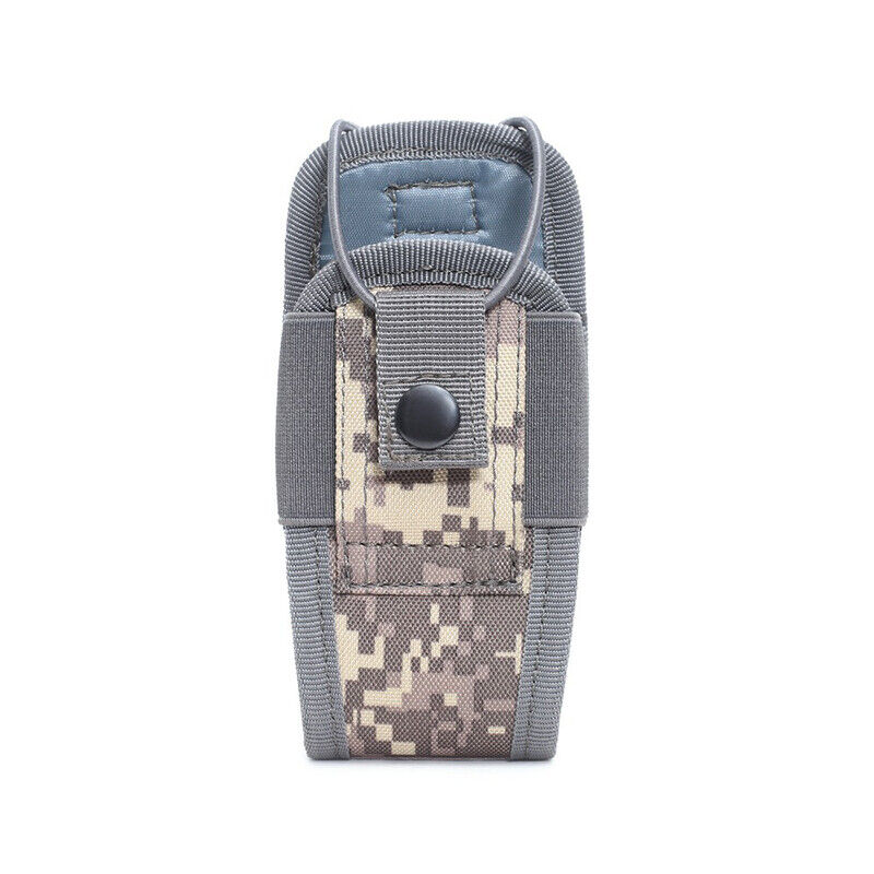 Tactical Molle Radio Walkie Talkie Pouch Waist Bag Holder Pocket Interphone Bag