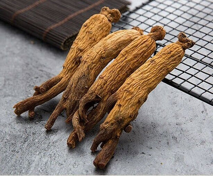 100% Natural PURE Dry Quality Korean Red Ginseng Roots,Panax,about 6 years new