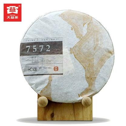 Top Premium TAETEA Dayi 7572 Shu Puer Chinese 100% Authentic Ripe Puerh Tea 357g