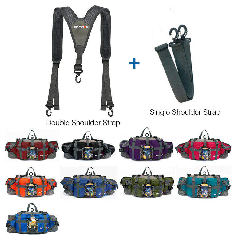 Sports Waist Bag Hiking Camping Climbing Men Women Shoulder Bag Backpack