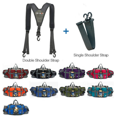 Sports Waist Bag Hiking Camping Climbing Men Women Shoulder Bag Backpack