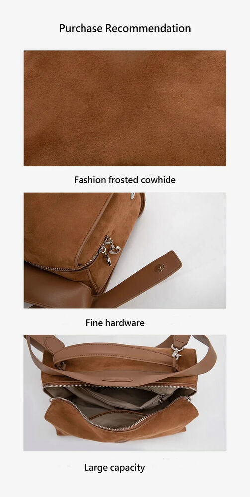 Big Bag Woman Full 100% Skin Genuine Leather Winter Female Hand Shoulder Bag