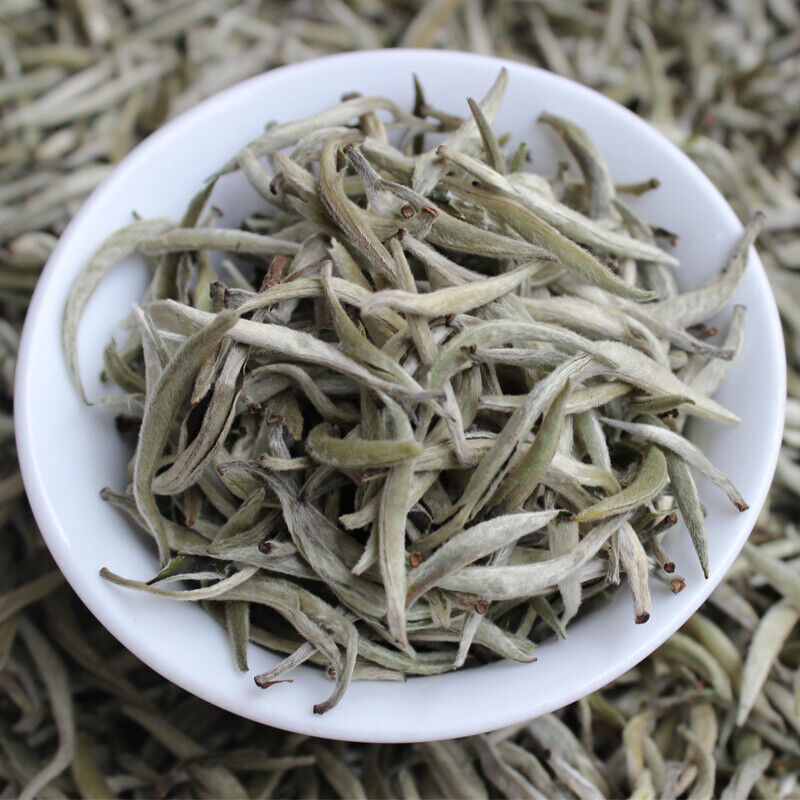 250g Silver Needle Organic Bai Hao Yin Zhen Tea Chinese Silver Needle White Tea