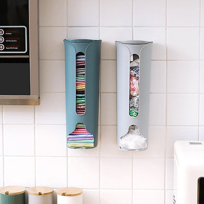 Home Wall Mounted Closet Underwear Sock Organizer Kitchen Garbage Bag Organizer